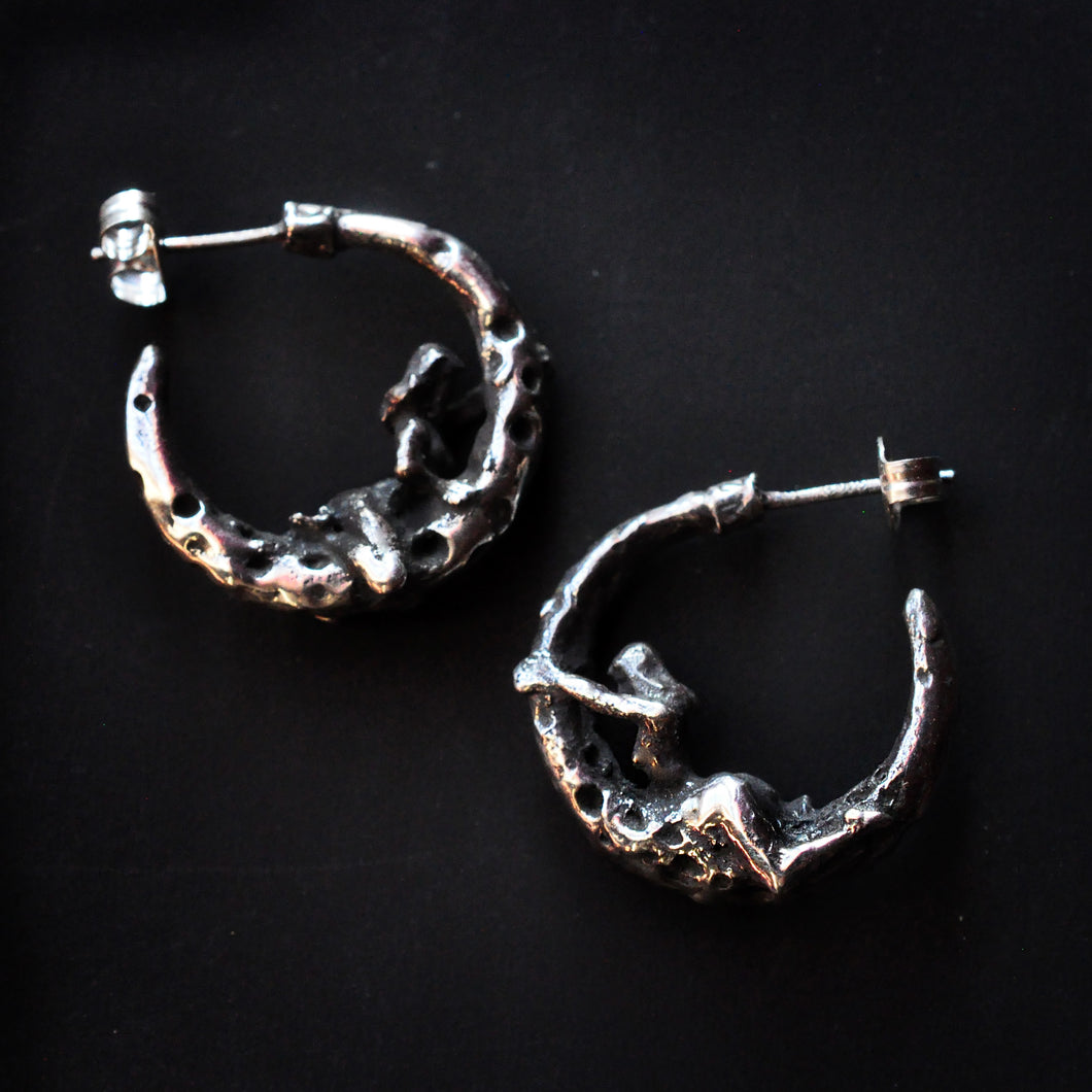 Howlin' Moon Earrings